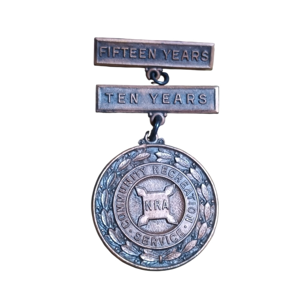 Vintage Dieges & Clust NRA Recreation Medal - Identified to L.P. Moser